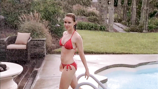 Amanda Schull sexy, Sex scene from One Tree Hill s07e08 (2009)