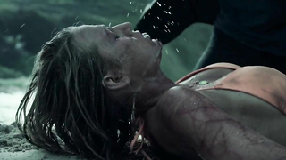 Blake Lively sexy, erotic scene from The Shallows (2016)