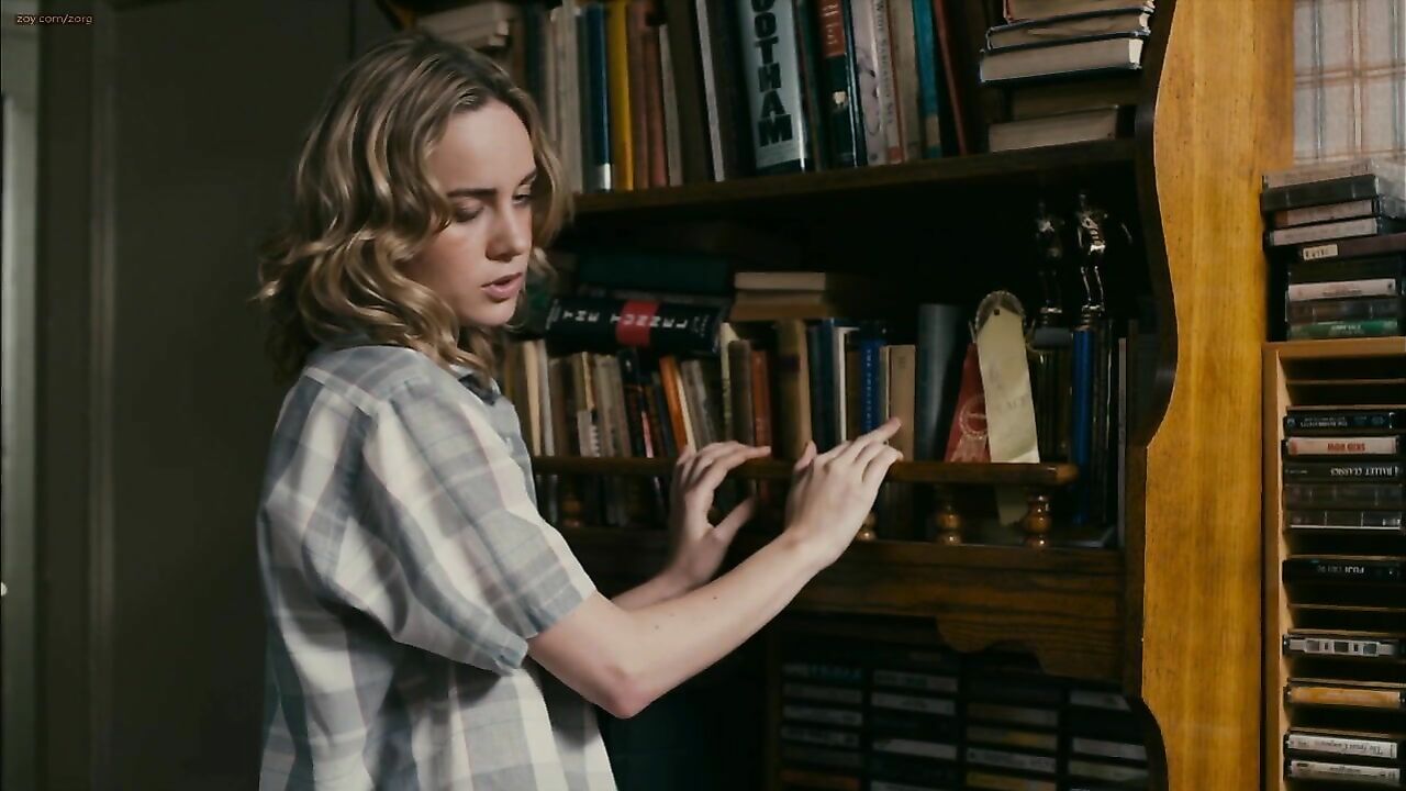 Brie Larson sexy, erotic scene from The Trouble With Bliss (2012)