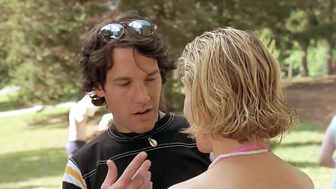 Elizabeth Banks sexy, Marisa Ryan sexy, erotic scene from Wet Hot American Summer (2001)