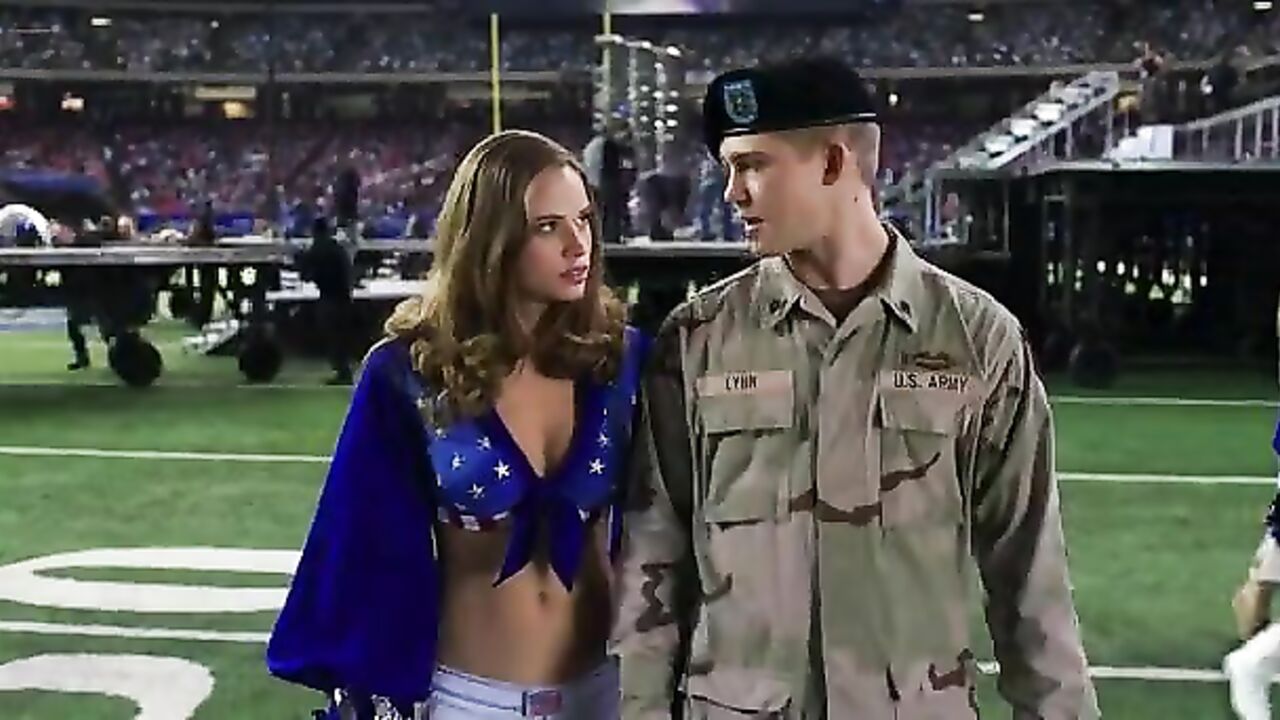 Makenzie Leigh sexy -  sex scene from Billy Lynn’s Long Halftime Walk (2016)