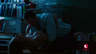 Merritt Patterson sexy -  sex scene from Damaged (2015)