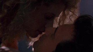 Nancy Travis sexy -  sex scene from Destiny Turns on the Radio (1995)