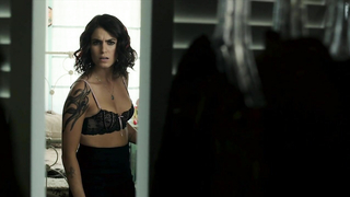 Nikki Reed sexy -  sex scene from Murder of a Cat (2014)