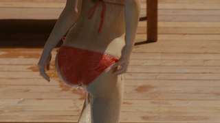 Sarah Roemer sexy -  sex scene from Disturbia (2007)