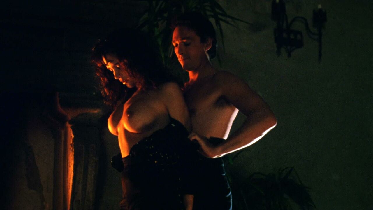 Sherilyn Fenn nude, Charlie Spradling nude -  sex scene from Meridian (1990)