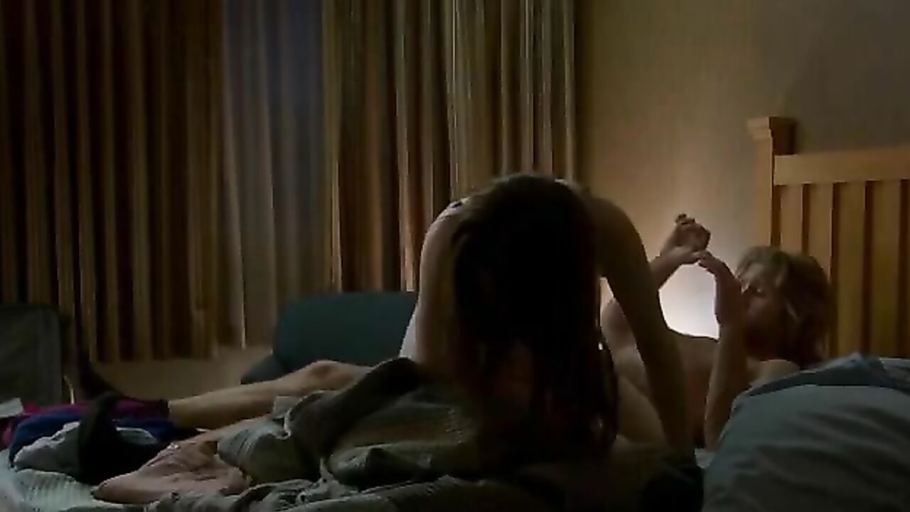 Alexandra Daddario sexy -  sex scene from The Layover (2017)