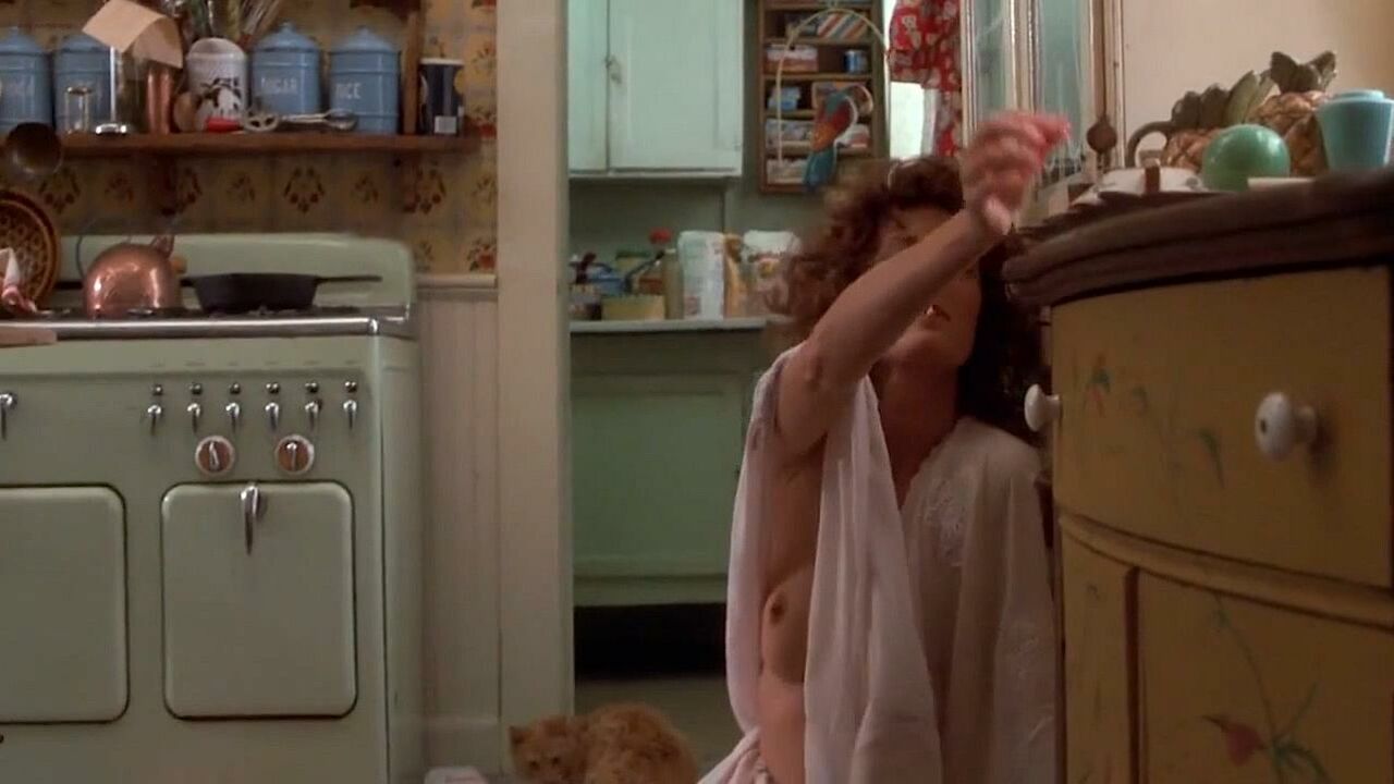 Susan Sarandon nude, Jenny Robertson sexy -  sex scene from Bull Durham (1988)