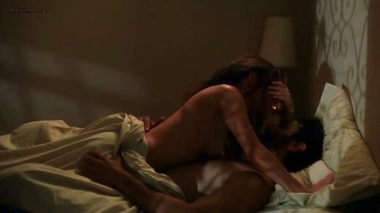 Gabrielle Anwar nude -  sex scene from 9 Tenths (2006)