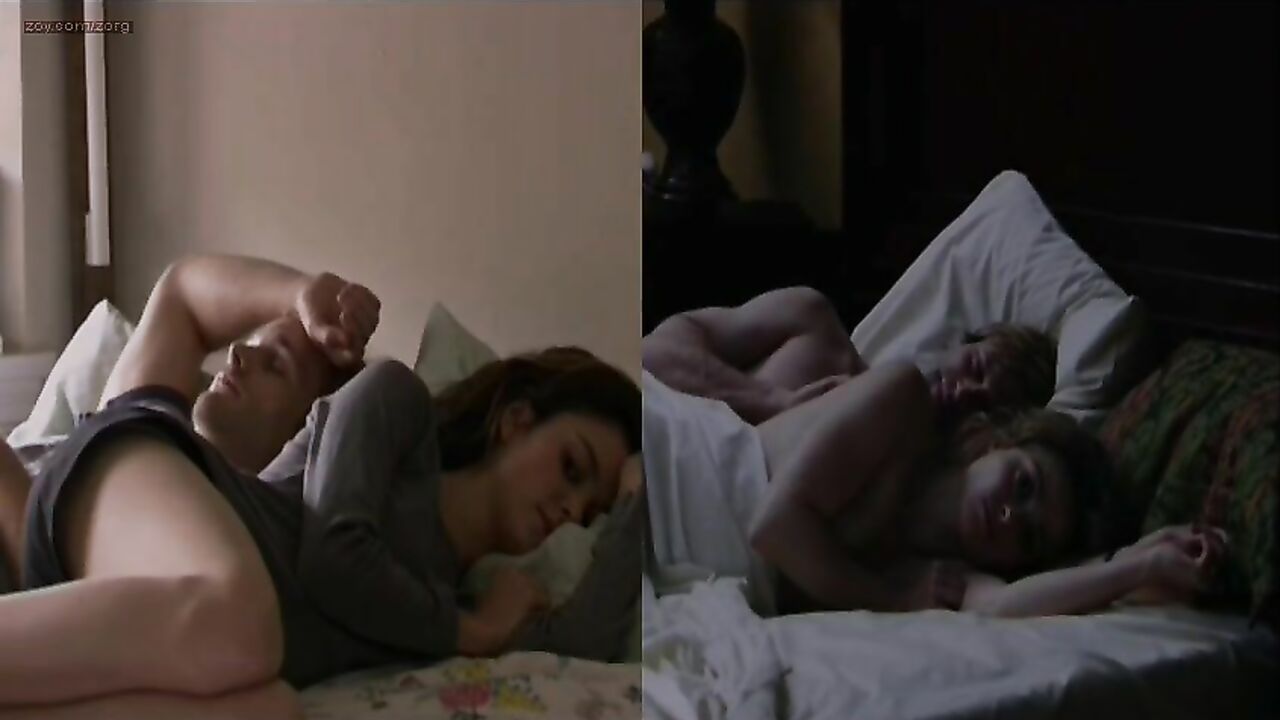 Helena Bonham Carter nude, Nora Zehetner nude -  sex scene from Conversations with Other Women (2005)