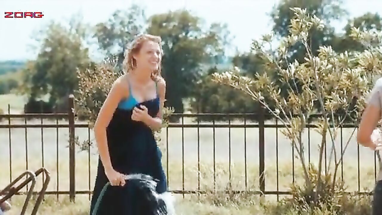 Blake Lively sexy -  sex scene from Elvis and Anabelle (2007)