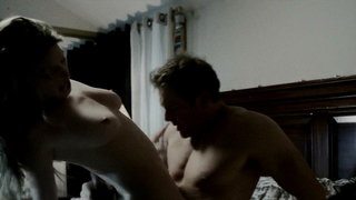 Jes Macallan nude, Sadie Alexandru nude -  sex scene from Femme Fatales s02e10 (2012)