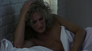 Glenn Close nude -  sex scene from Fatal Attraction (1987)