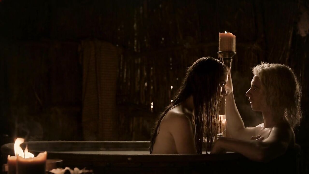 Roxanne McKee nude -  sex scene from Game of Thrones s01e04 (2011)