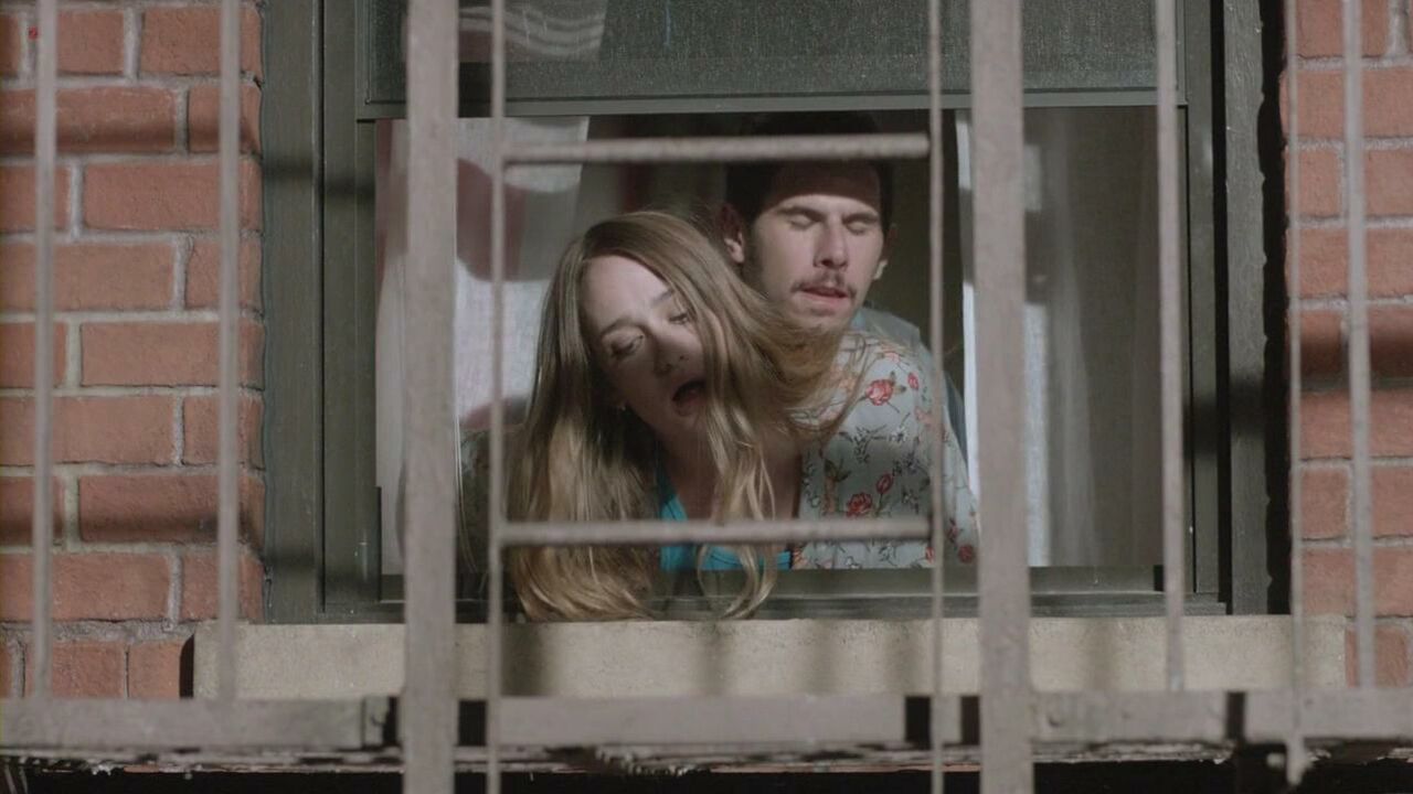 Jemima Kirke sexy -  sex scene from Girls s01e05 (2012)