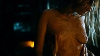 Jessica Madsen nude -  sex scene from Leatherface (2017)