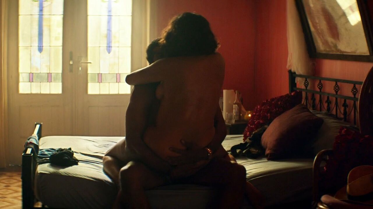 La La Anthony nude -  sex scene from Double Play (2017)