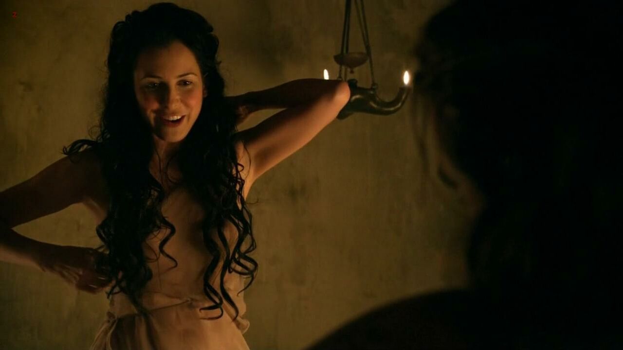 Delaney Tabron nude -  sex scene from Spartacus s02e05 (2012)