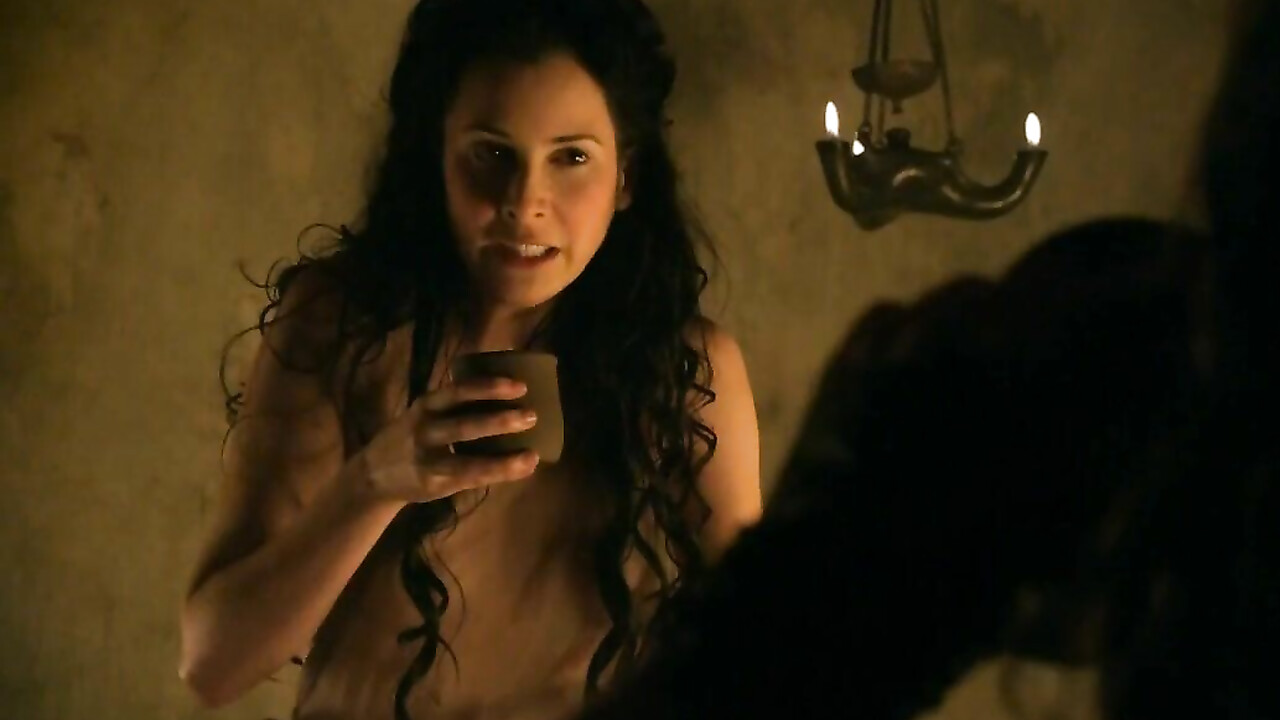 Delaney Tabron nude -  sex scene from Spartacus s02e05 (2012)