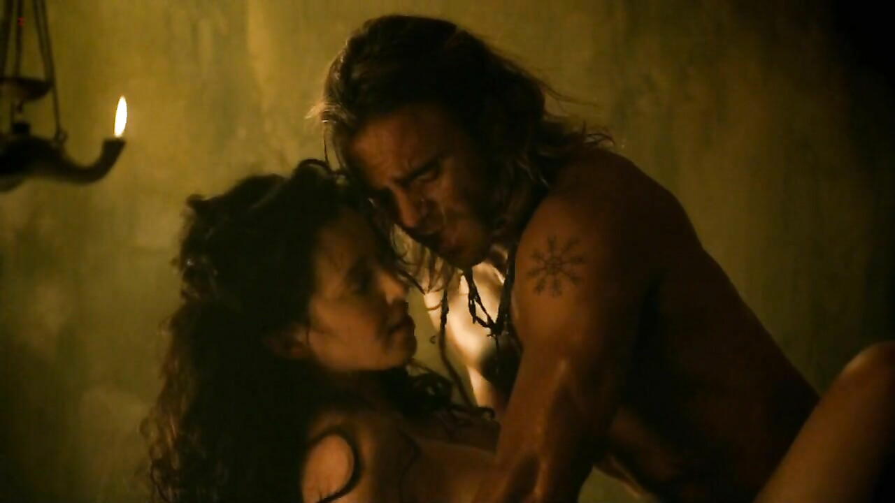 Delaney Tabron nude -  sex scene from Spartacus s02e05 (2012)