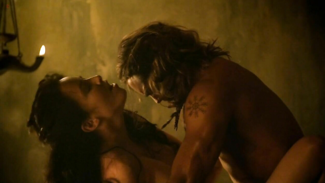 Delaney Tabron nude -  sex scene from Spartacus s02e05 (2012)