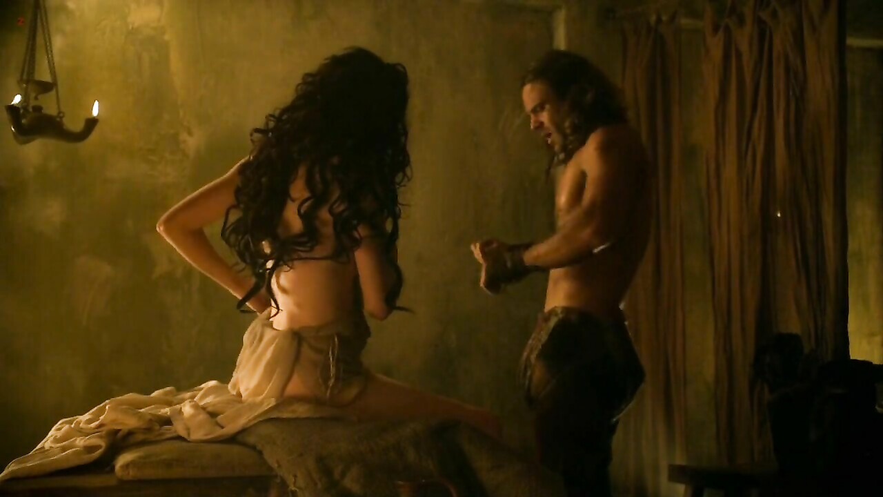 Delaney Tabron nude -  sex scene from Spartacus s02e05 (2012)