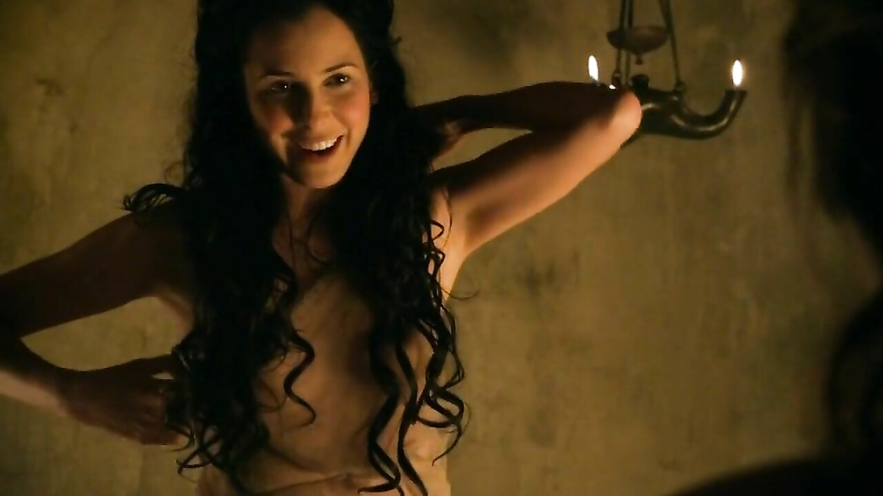 Delaney Tabron nude -  sex scene from Spartacus s02e05 (2012)