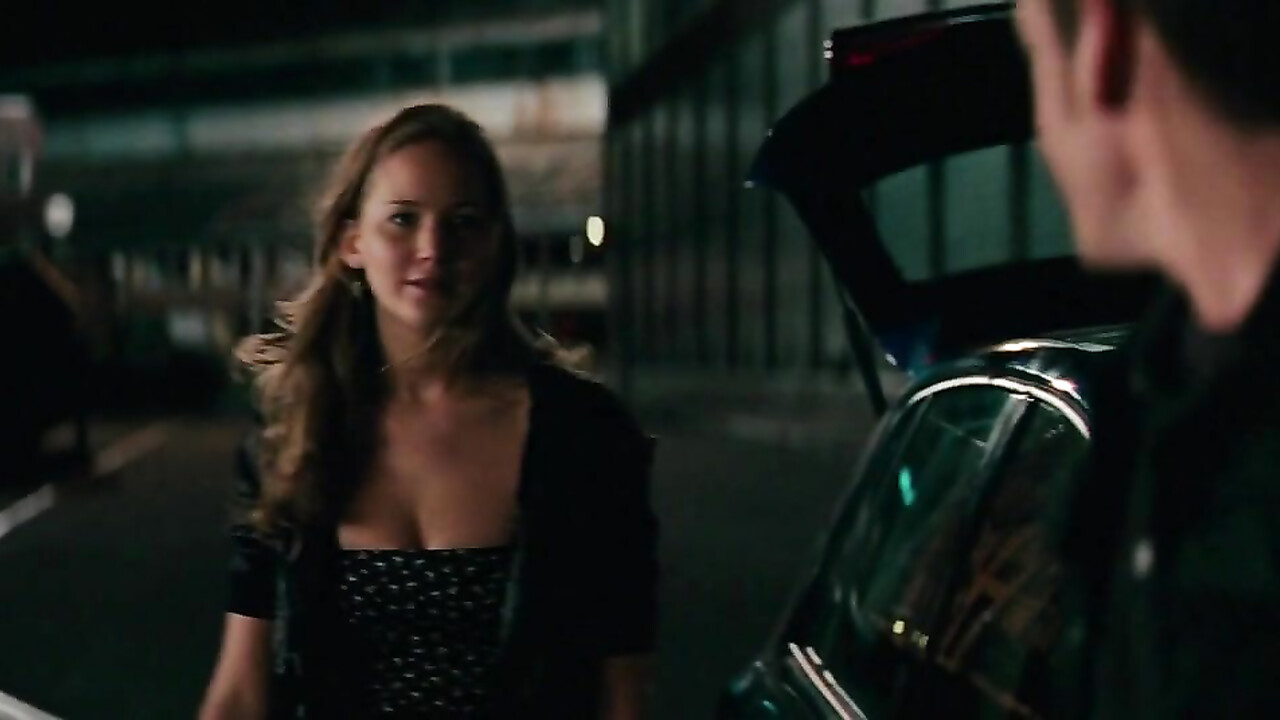 Jennifer Lawrence sexy -  sex scene from The Beaver (2011)