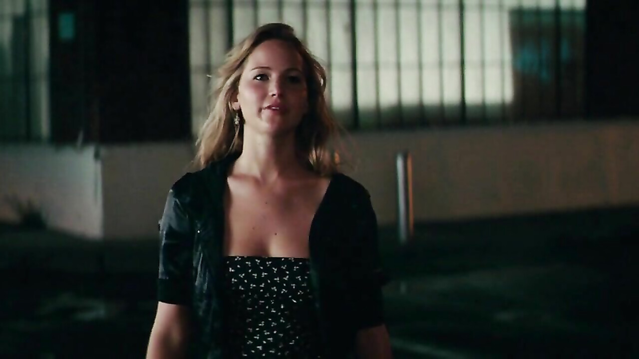 Jennifer Lawrence sexy -  sex scene from The Beaver (2011)