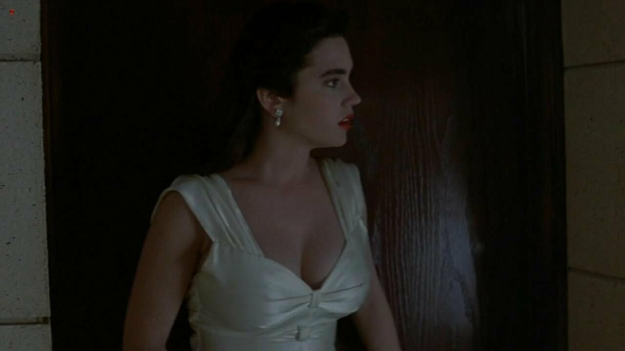 Jennifer Connelly sexy -  sex scene from The Rocketeer (1991)