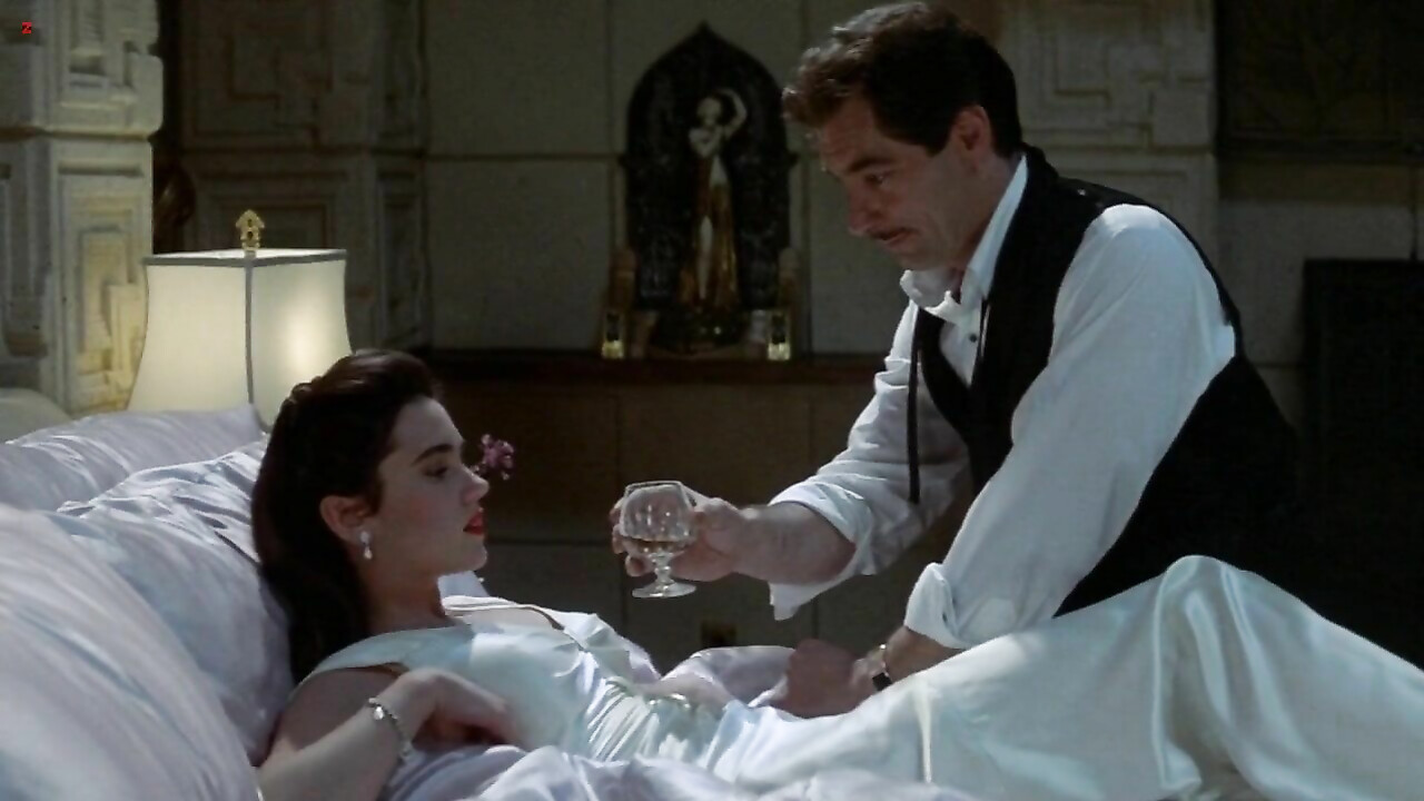 Jennifer Connelly sexy -  sex scene from The Rocketeer (1991)