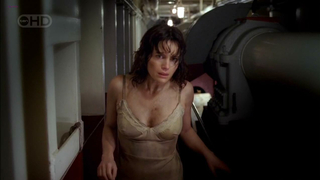 Carla Gugino sexy -  sex scene from Threshold s01e01 (2005)