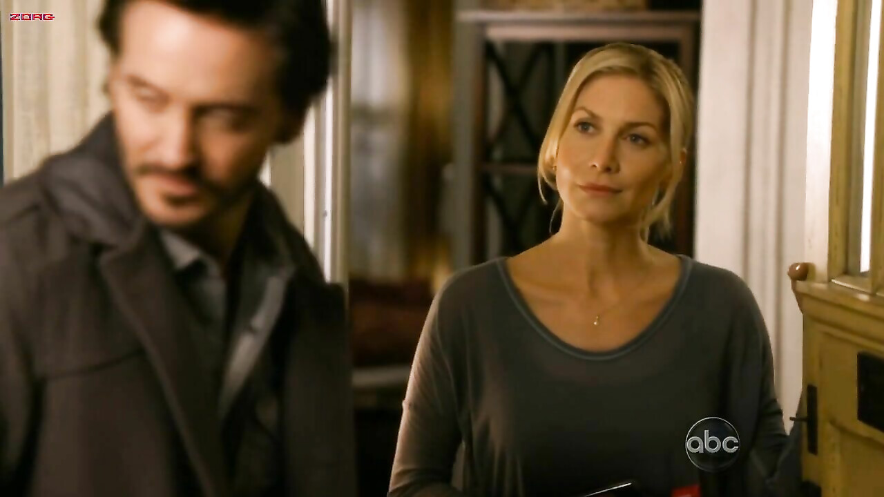 Elizabeth Mitchell sexy -  sex scene from V s02e08 (2011)