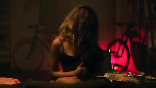 Ana de Armas sexy, Gaia Weiss sexy -  sex scene from Overdrive (2017)