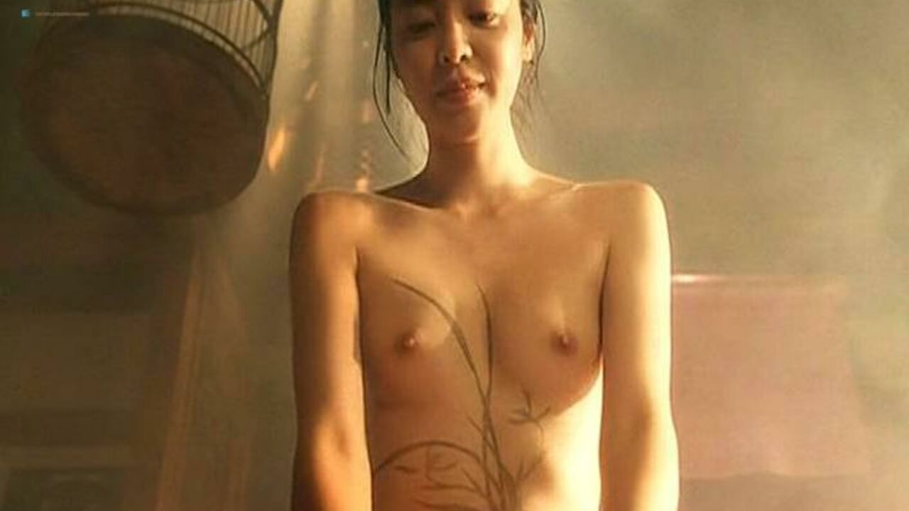 Kim Gyu-ri nude -  sex scene from Portrait of a Beauty (2008)