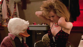 Lea Thompson sexy -  sex scene from Howard the Duck (1986)