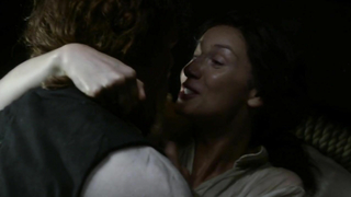 Caitriona Balfe sexy -  sex scene from Outlander s03e09 (2017)