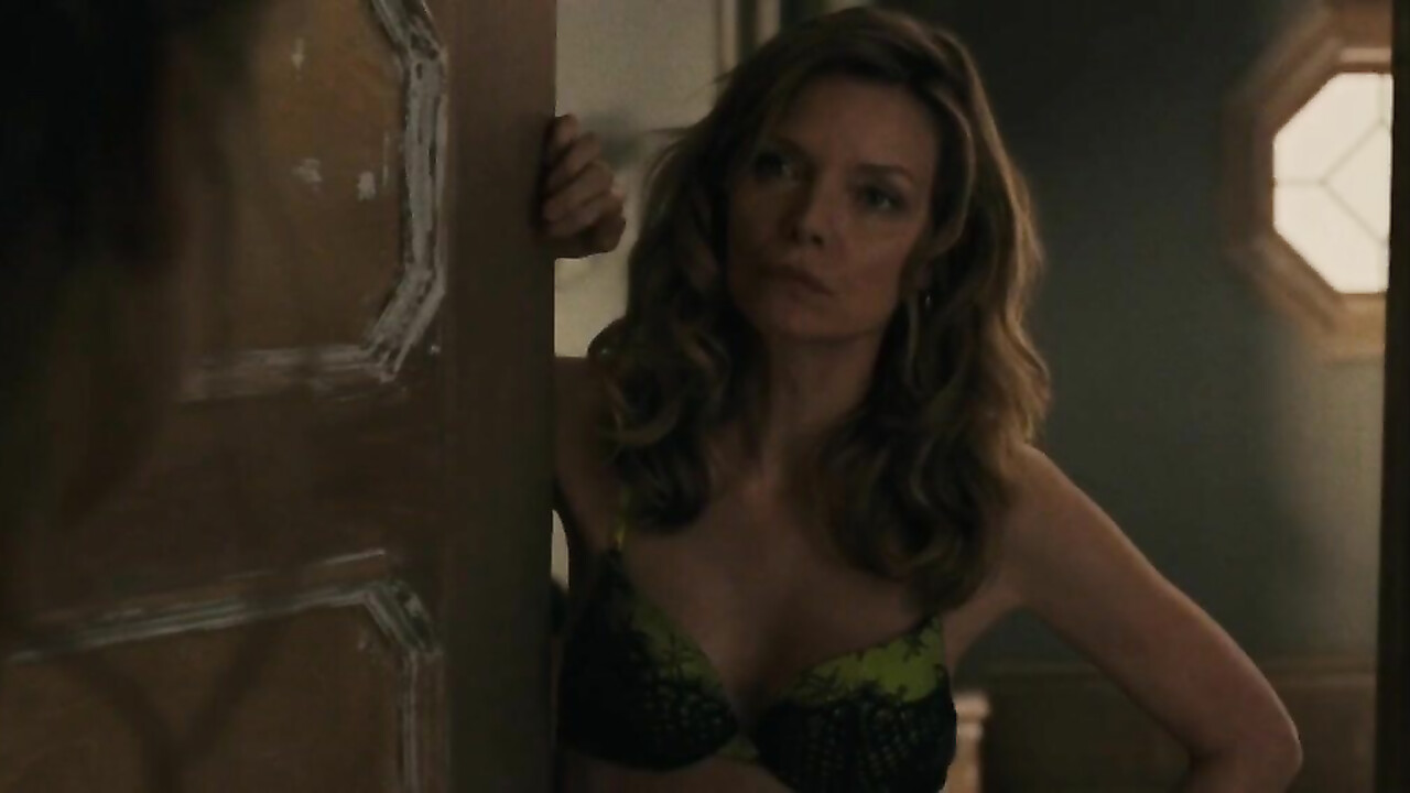 Michelle Pfeiffer sexy -  sex scene from Mother (2017)