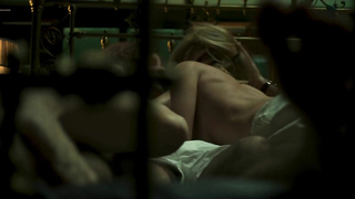 Blanca Suarez nude, Ana Polvorosa nude -  sex scene from Cable Girls s01 (2017)