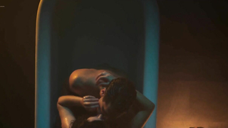 Blanca Suarez nude, Ana Polvorosa nude -  sex scene from Cable Girls s01 (2017)