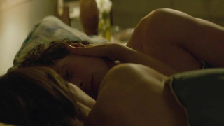 Zooey Deschanel sexy, Aubrey Plaza sexy -  sex scene from The Driftless Area (2015)