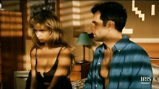 Debora Caprioglio nude -  sex scene from Storia d'amore con i crampi (1995)