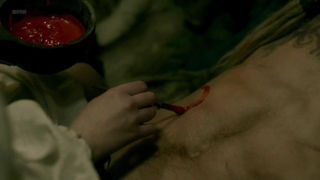 Dagny Backer Johnsen nude -  sex scene from Vikings s05e07 (2018)