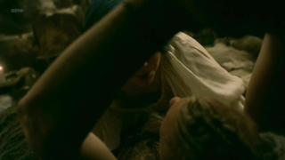 Dagny Backer Johnsen nude -  sex scene from Vikings s05e07 (2018)