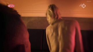 Kimberley Klaver nude -  sex scene from Vechtershart s01e05 (2015)