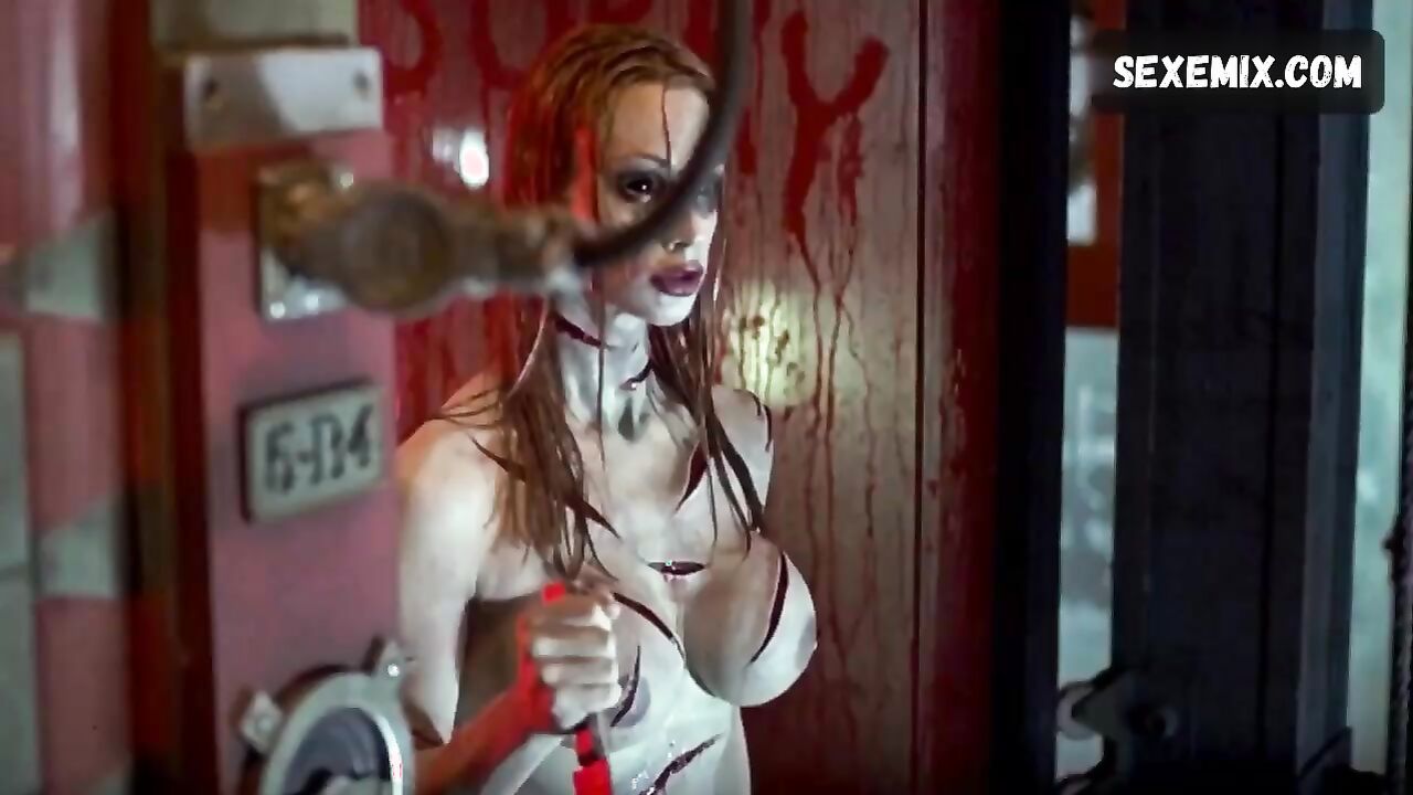 Shawna Loyer breasts, scene in Thir13en Ghosts (2001)