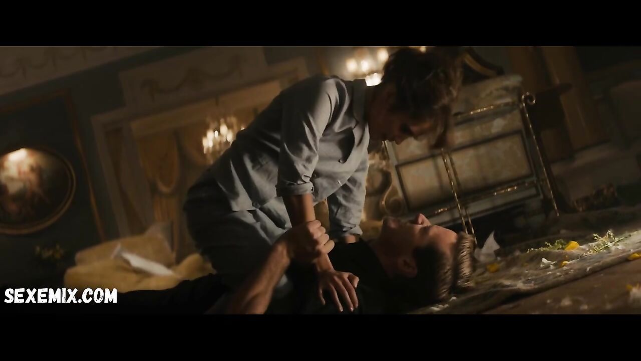 Alicia Vikander sexy, scene in The Man from U.N.C.L.E. (2015)