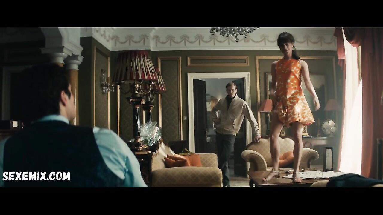 Alicia Vikander sexy, scene in The Man from U.N.C.L.E. (2015)