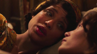 Gemma Arterton, Gugu Mbatha-Raw sexy, scena w Summerland (2020)