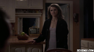 Keri Russell, Gillian Alexy sexy, scene in The Americans s02e10 (2014)